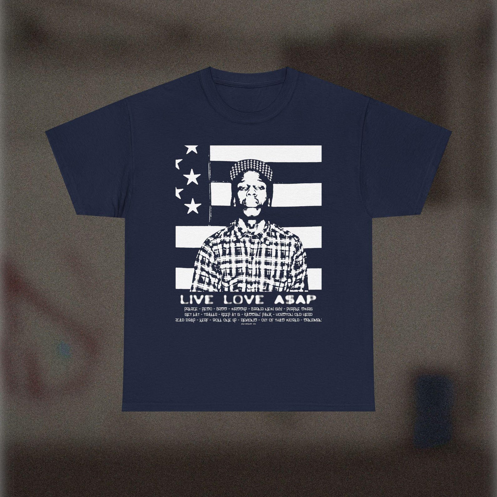 ASAP Rocky Live Love ASAP Graphic Tee - Etsy
