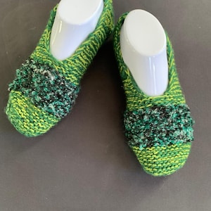 Hand Knit Slippers
