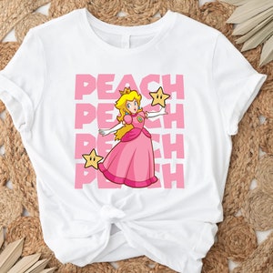 Princess Peach Star Shirt,princess Peach Shirt,pink Princess,feeling ...