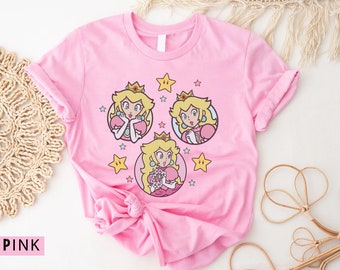Princess Peach Shirt,It's Peach Time Shirt,Pink Princess,Super Princess Peach Shirt,Feeling Peachy,Princess Peach Shirt,Christmas Shirt
