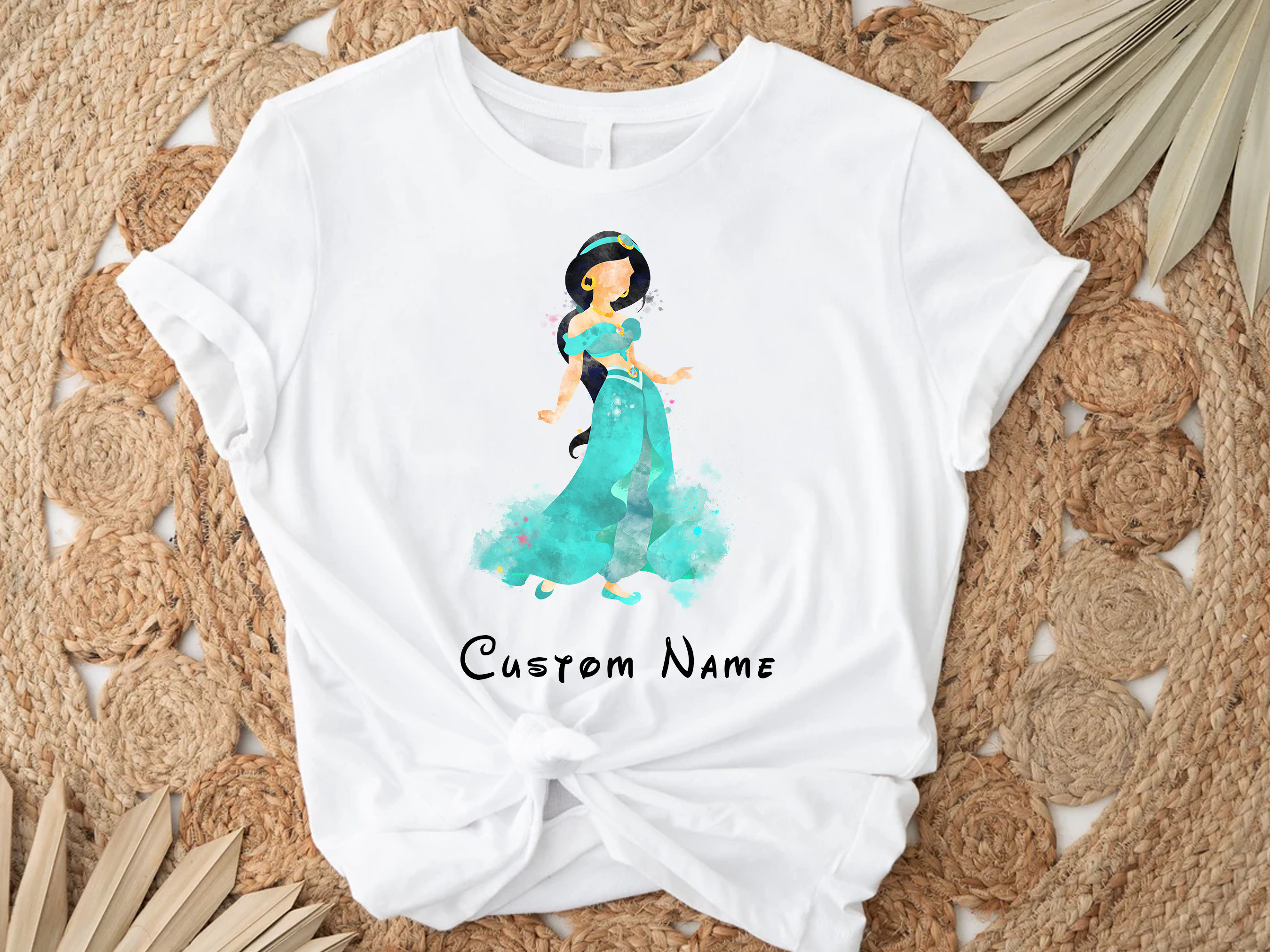 Princess Jasmine Custom Shirt,Birthday Princess Shirt,Jasmine Shirt,Disney Princess Jasmine,Disney Princess,Magic Kingdom,Disneyland Shirt