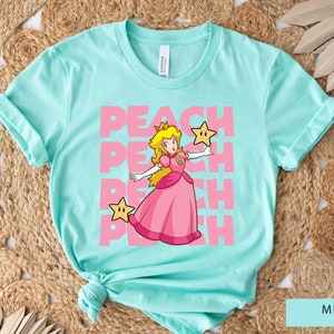 Princess Peach Star Shirt,princess Peach Shirt,pink Princess,feeling ...