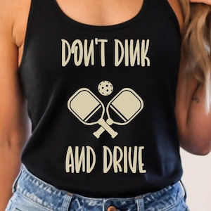 Pickleball Tank, Pickleball Gifts, Dink It In, Pickleball Player Gift, Gift Ideas for Pickleball Players, Pickle Tank Top, Pickler Tank
