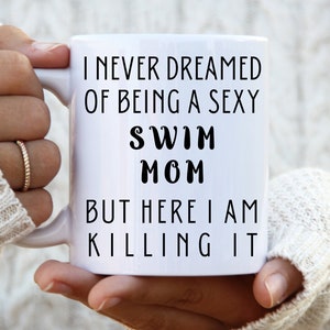 Swim Mom Gift, Swim Mom, Gift Ideas for Swim Mom, Swim Mom Mug, Swim Mom Cup, Swim Mom Coffee Cup, Swim Mom Tea Cup, Gifts for Swim Moms
