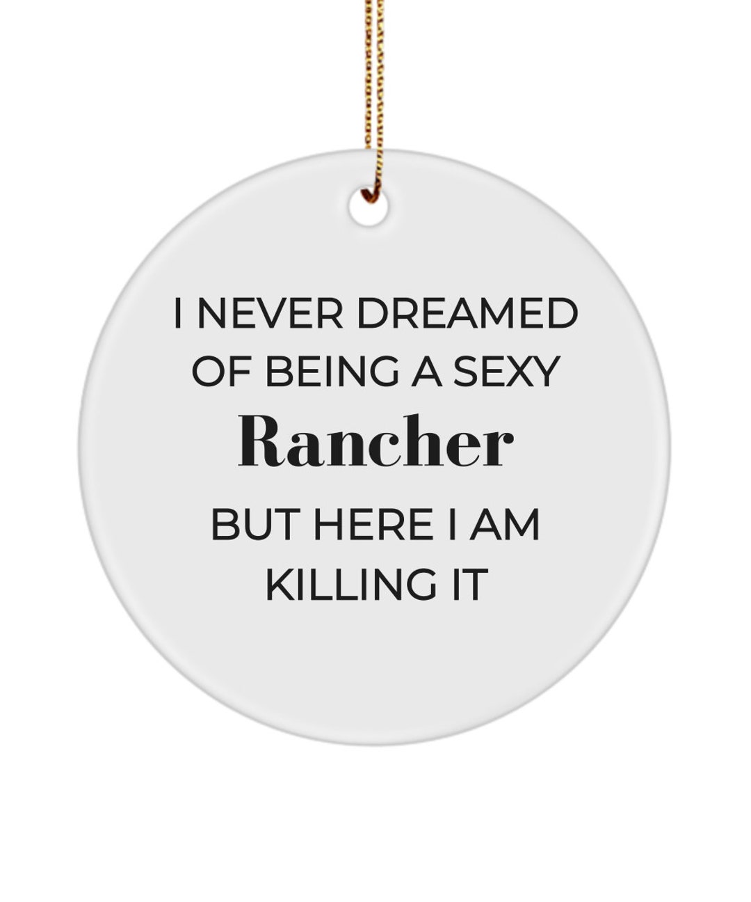 Rancher Gift, Ornament Gifts Appreciation Gift, Coworker Goodbye Gift, Thank You Gift, Gift for