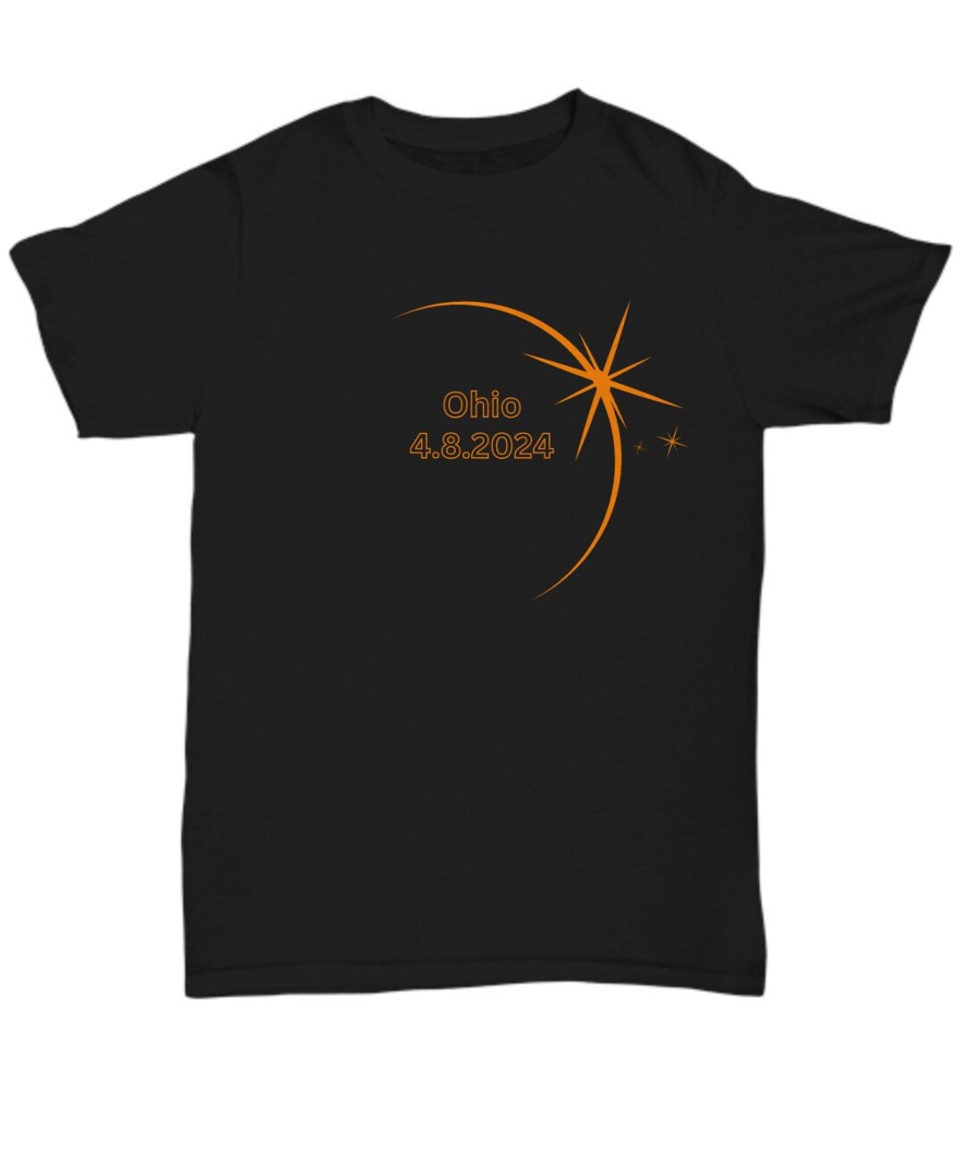Solar Eclipse 2024 Ohio Total Eclipse Commemorative Shirt Keepsake