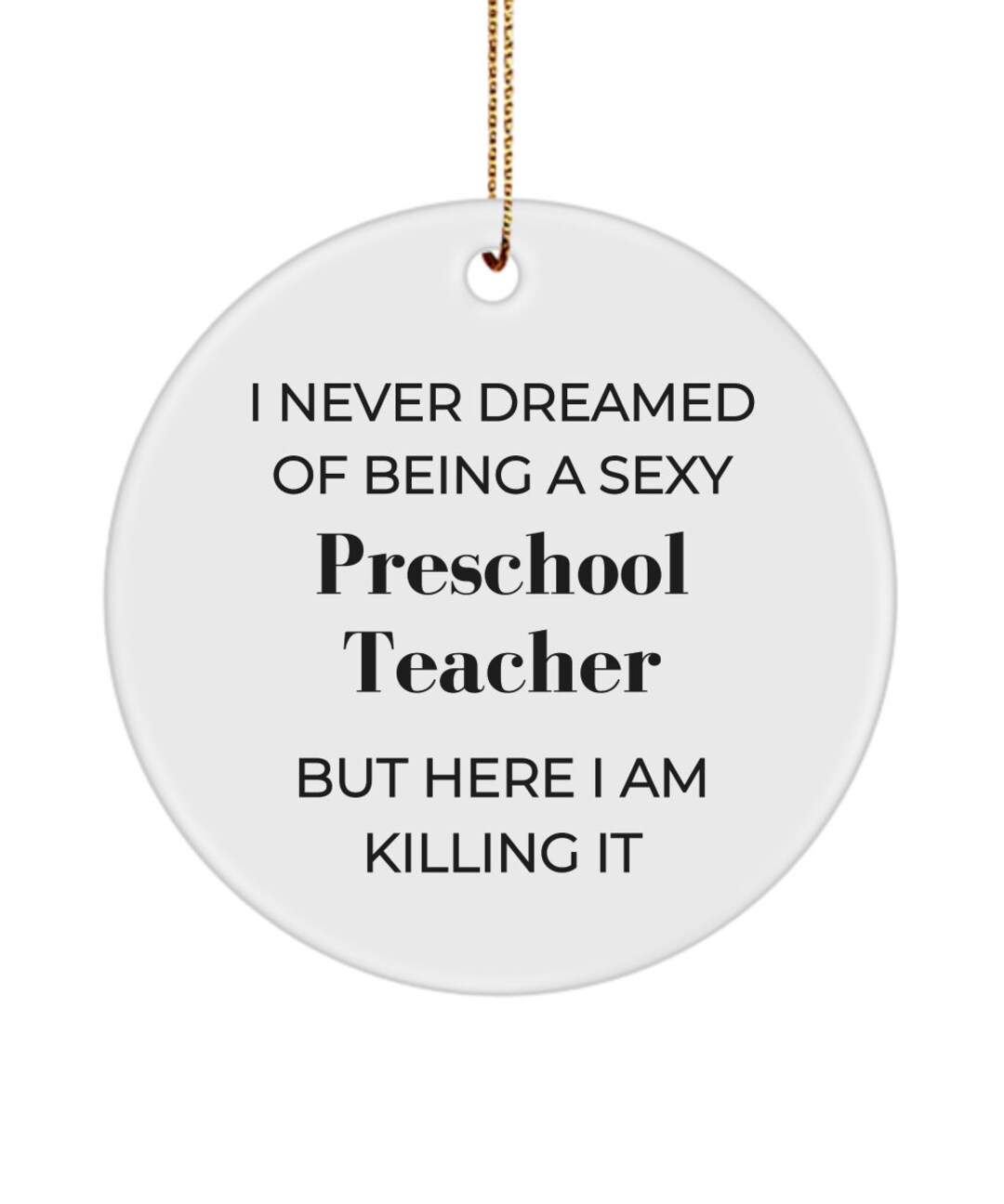 Preschool Teacher Gift Ornament Coworker Gifts Coworker Etsy