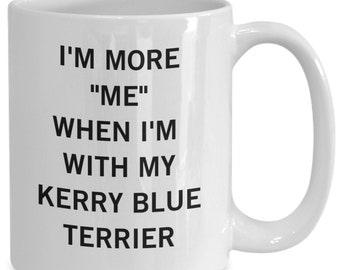 Kerry Blue Terrier | Dog | Dog Lover | Dog Mom | Dog Dad | Dog Coffee Mug | Dog Lover Mug | Funny Gift | Funny Mug