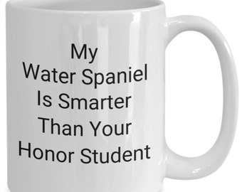 Water Spaniel Lover Mug | Dog Lover | Funny Coffee Cup | Dog Mom Gift | Dog Dad Gift | Man’s Best Friend