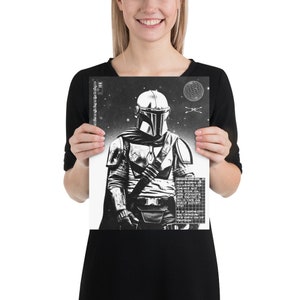 Galaxies Unknown: Mandalorian Poster