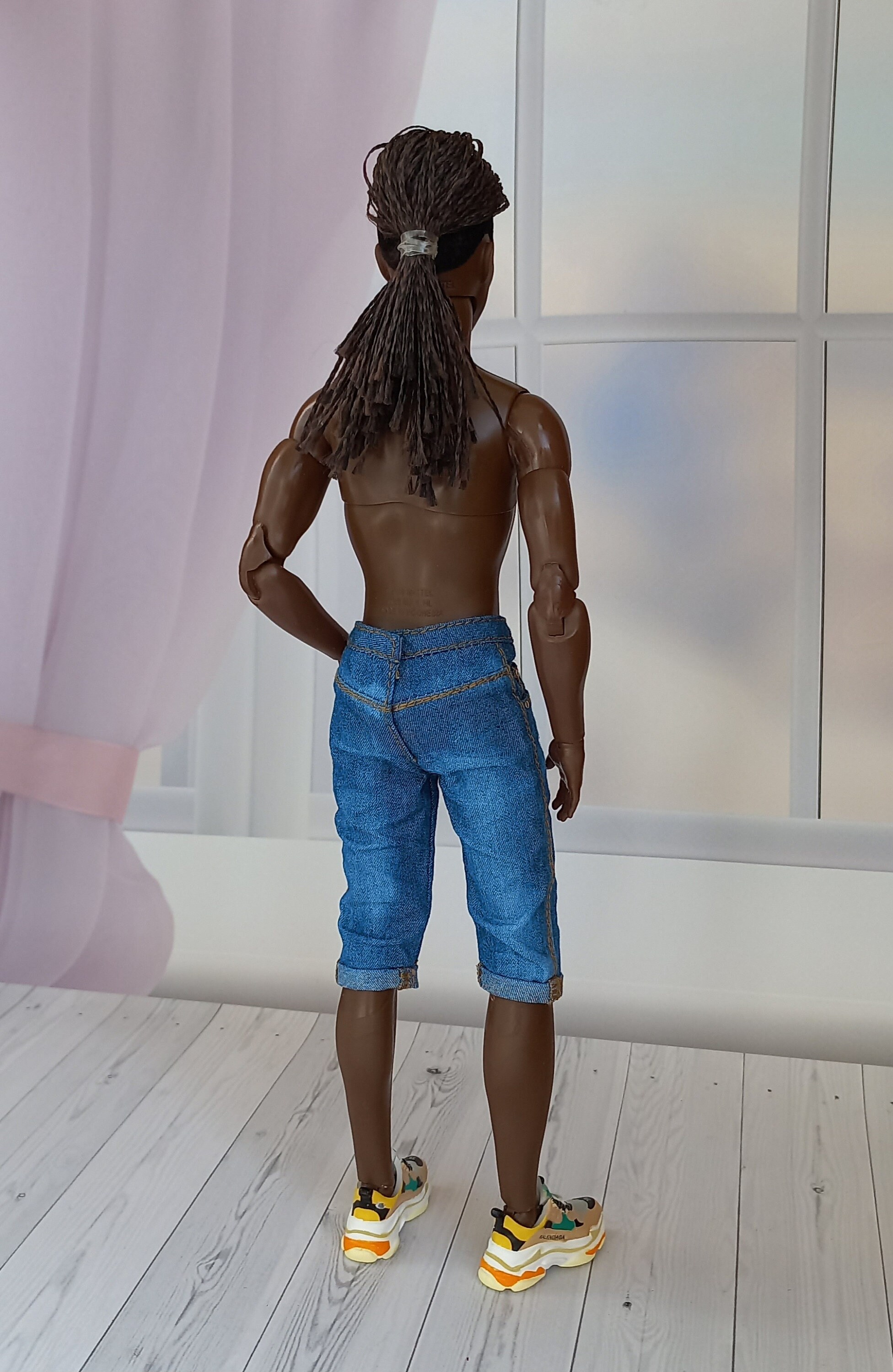 Denim Shorts for Ken Doll Clothes for Ken Doll Denim Shorts Etsy
