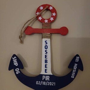 Navy BC Graduation Anchor