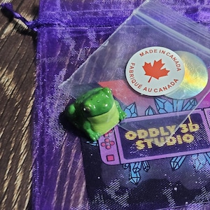 Tecla Green Frog - Tecla artesanal pintada a mano para Cherry MX imagen 5