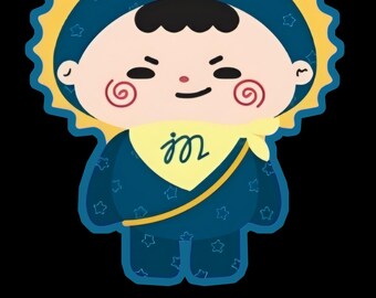 Jummo Adorable Kawaii Vinyl Gift for BL Lover , Laptop Decals, Scrapbook Accessories,