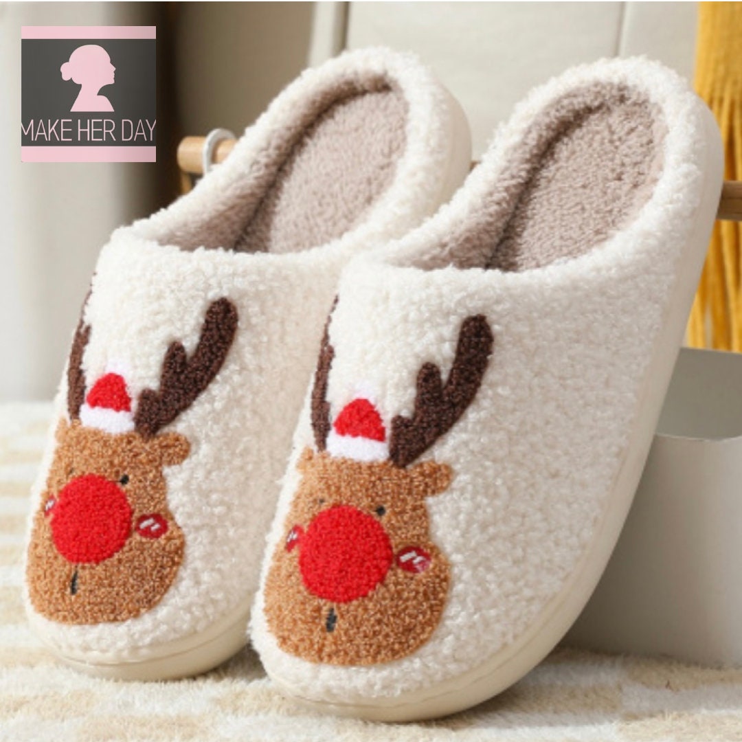 Christmas themed slippers sale
