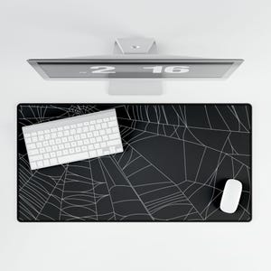 Spider Web Desk Mat, Dark Cottagecore Desk Mat, Witchy Desk Mat, Gaming Mouse Pad, Spooky Desk Mat, Halloween Desk Mat