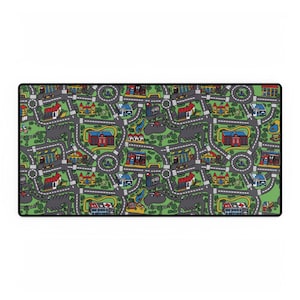 City Teppich Schreibtischmatte Nostalgie Mousepad 90er 2000er Nostalgie Geschenk 90er Mousepad Gaming Mousepad Tastatur Matte Retro Vintage Büro Deko Bild 4