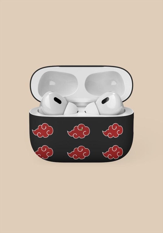 Anime Airpods and Airpods Pro Case Cover Akatsuki Red Cloud Manga