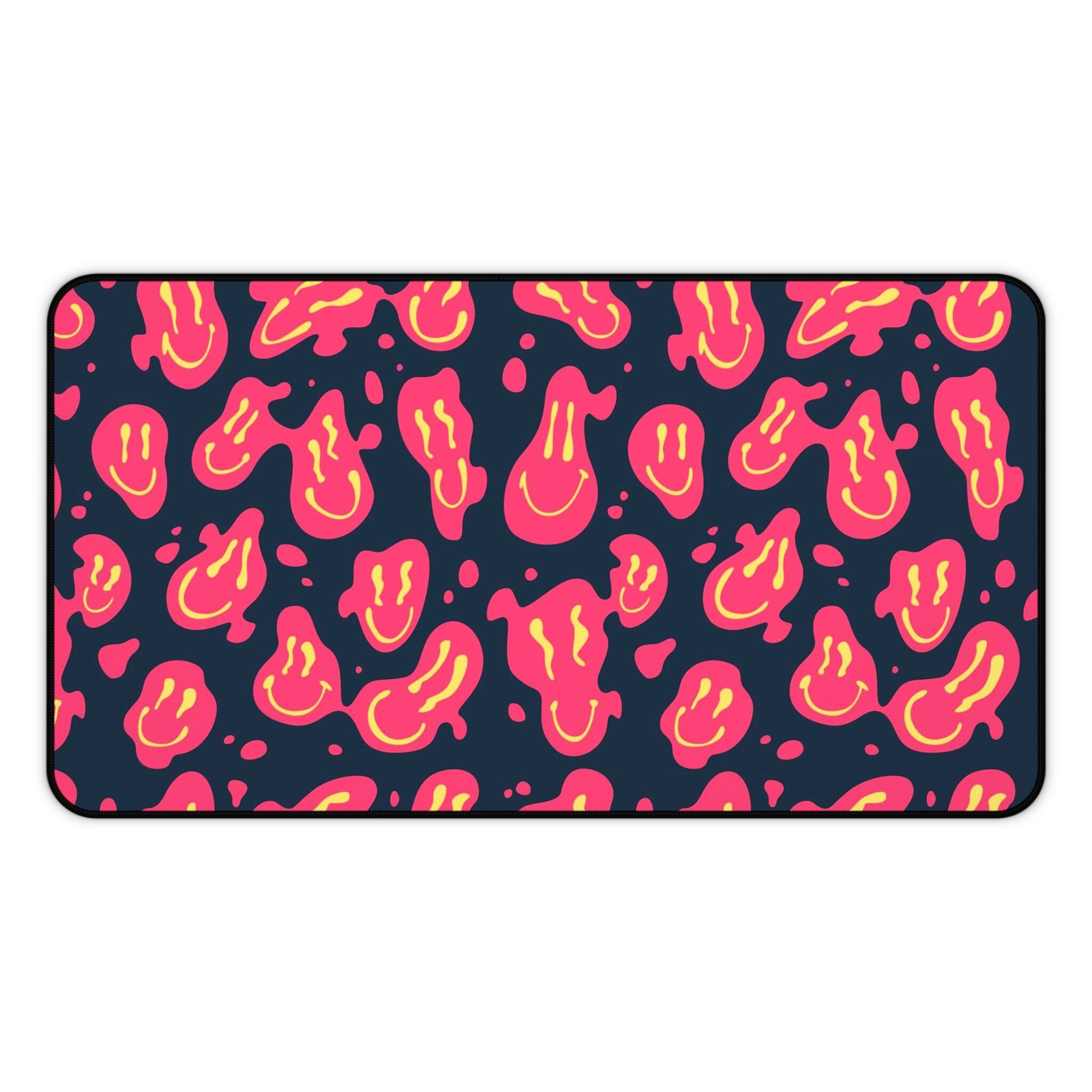 Drippy Smile Face Desk Mat Y2K Aesthetic Desk Accessories - Etsy Australia