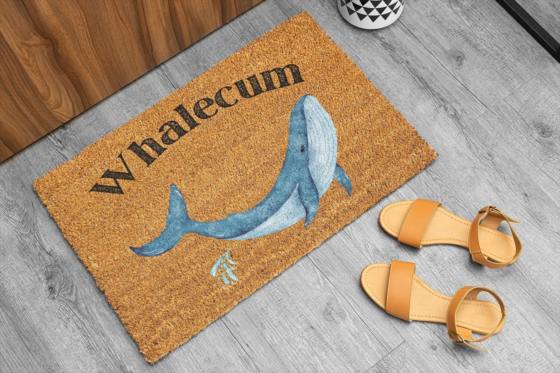 Beachy Welcome Mats