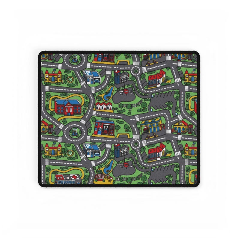 City Teppich Schreibtischmatte Nostalgie Mousepad 90er 2000er Nostalgie Geschenk 90er Mousepad Gaming Mousepad Tastatur Matte Retro Vintage Büro Deko Bild 10
