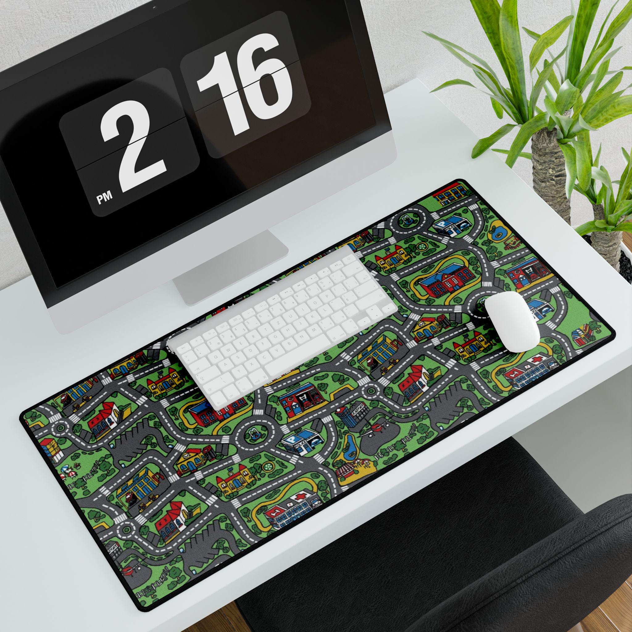 Large Desk Mat Times Tables Learning Desk Mat - 90x40cm Large Mouse Mat ...