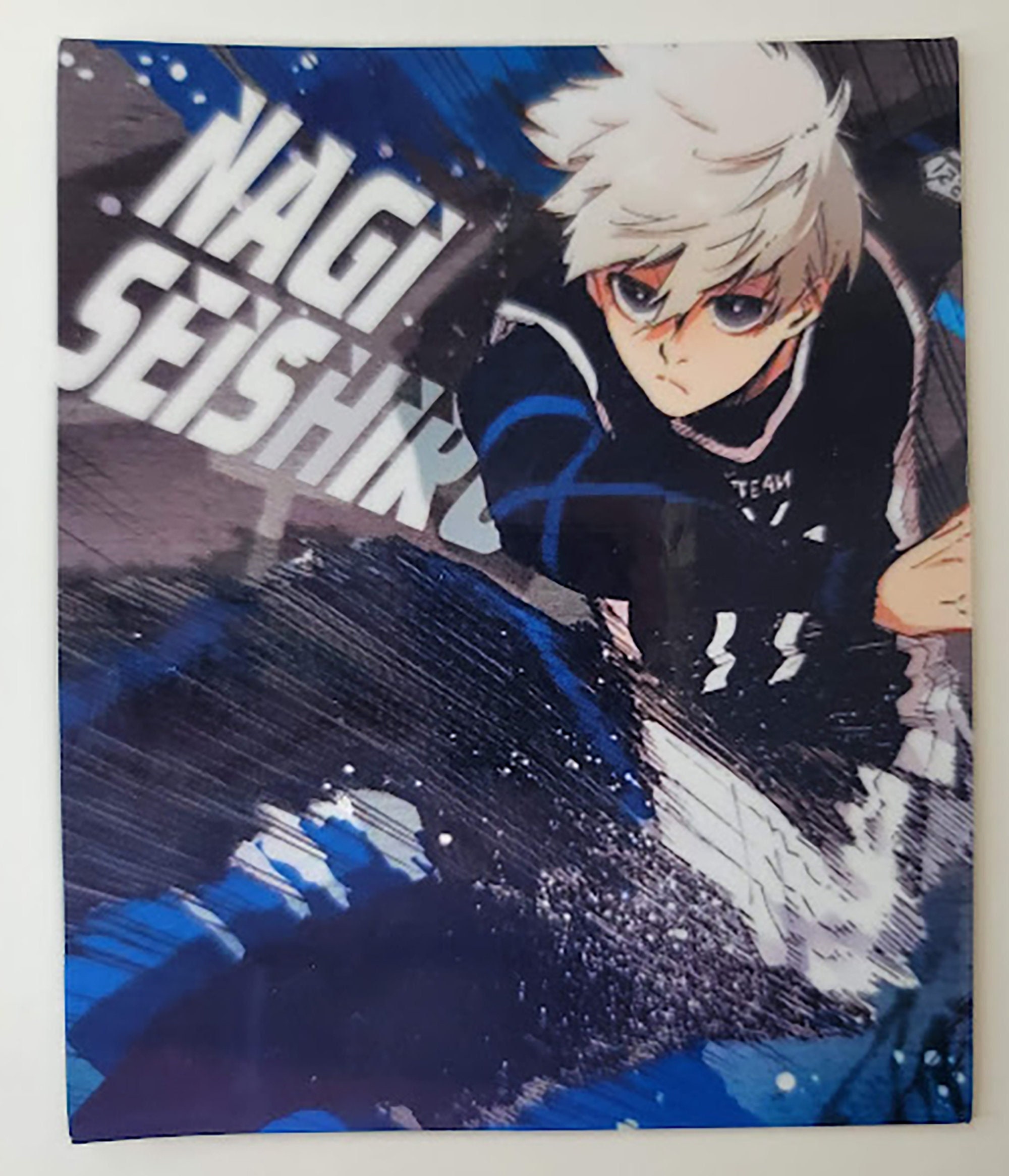 Bluelock Nagi Player Card Digital Poster 