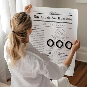 Angel Number 000 Printable Wall Art, Instant Digital Download, Manifestation & Alignment Decor, Aesthetic Spiritual Poster for Home