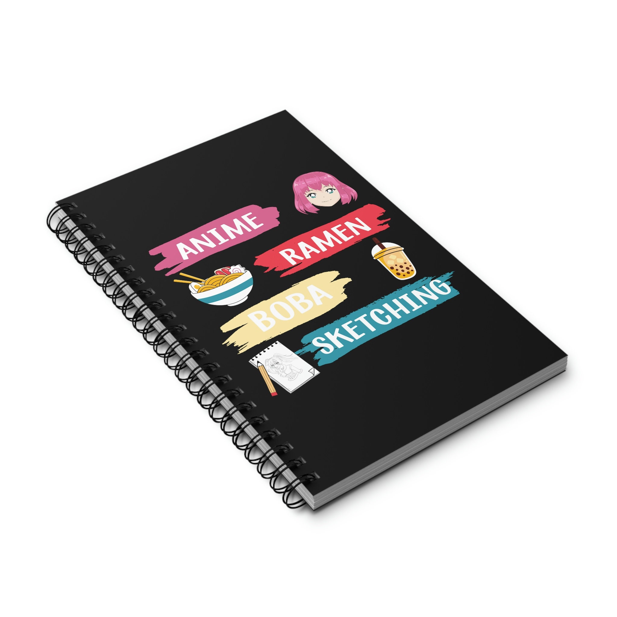 Blank Anime Sketchbook: 100+ Large Pages - wjeamq8