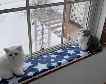 Windowsill pet pad/ 6” sill pad/ Window cat bed