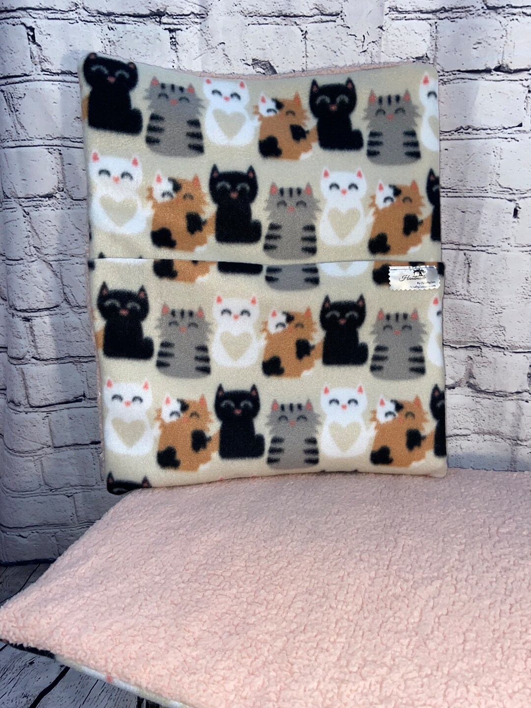 Cat Pads/cat Pads/cat Bed/fleece Sherpa Crate Mat /self Warming Self