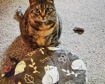 Sherpa Fleece Cat Tree Cushion: Washable Cat Perch Pad