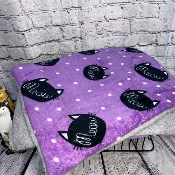 Cat pads/cat bed/fleece cat mats/cat crate mat/cat gifts/cat mat/cat window pad/cat window bed/soft cat mat bed