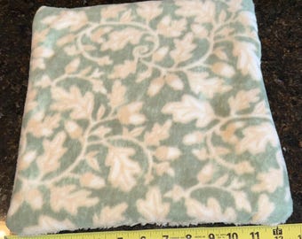 Sherpa Fleece Cat Perch Pillow, 12" Square Pet Cushion