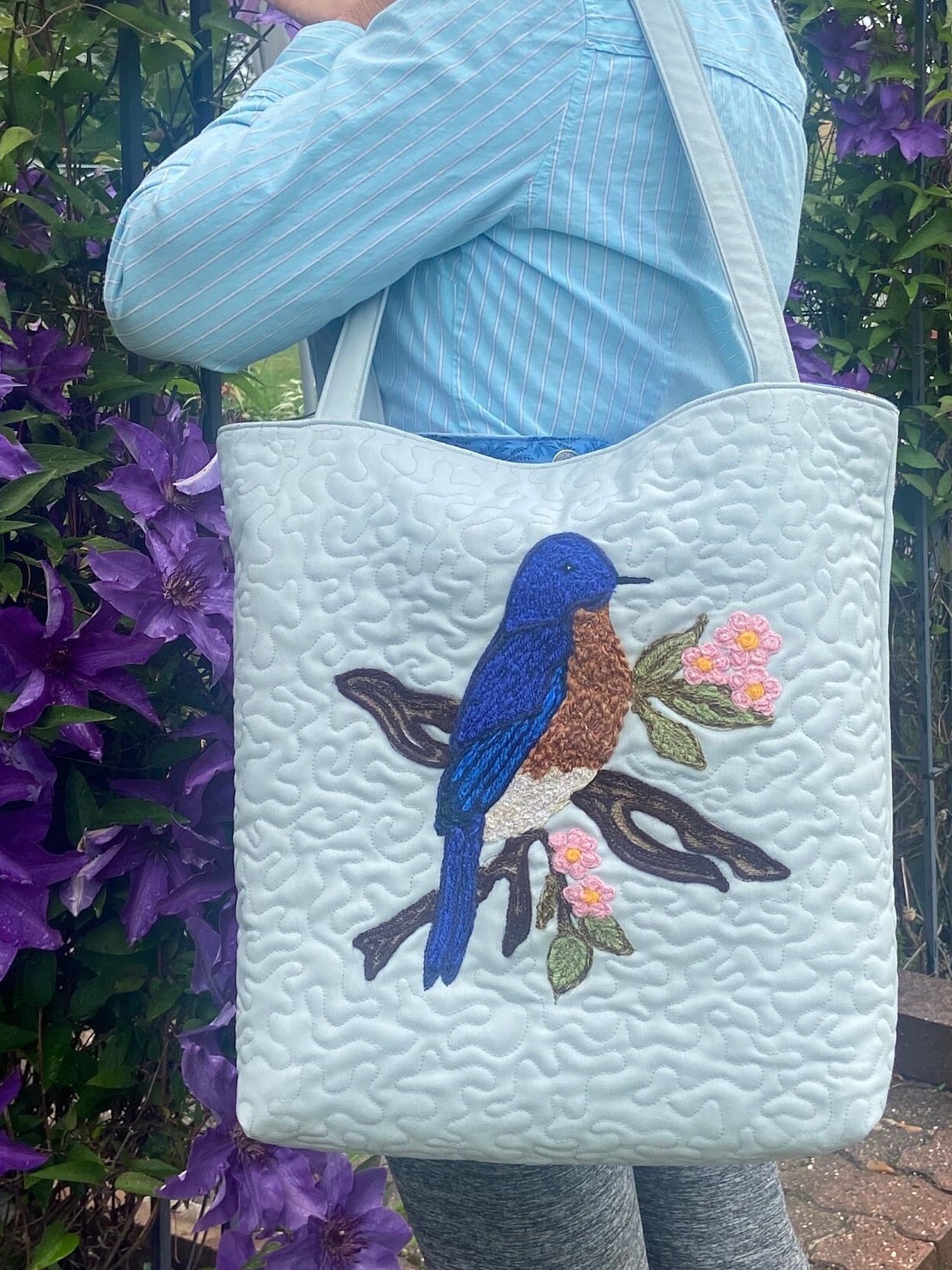 Blue bird bag clearance