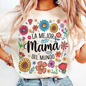 Spanish Mothers Day png, Retro Madre PNG sublimation, Floral Mama png design download, Mothers Day png, Mama sublimation png, Retro Mama Png