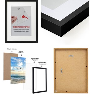 Wohnzimmer Bilderrahmen, Geschenk für Familie, Wandbilder, 3er Familienposter Set , Wandbild Familie, Chaotisch - Laut - Liebenswert Bild 6