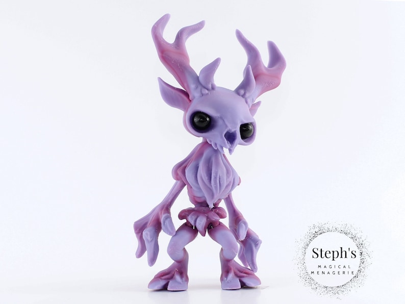 3D Printed Articulated Cryptid Wendigo Made-To-Order Twisty Prints Articulated Fidget Toy image 5