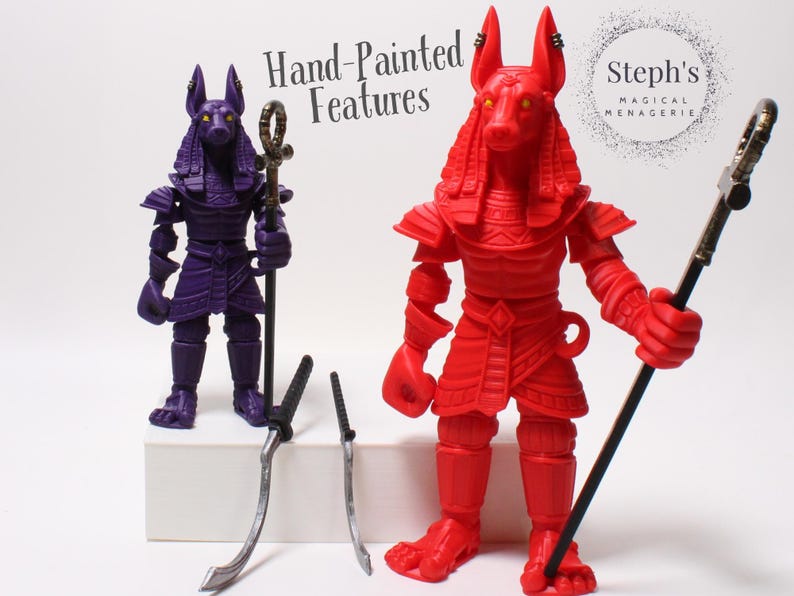 Anubis | Jackal-headed God Figurine | Hand-painted | Made-to-order ...