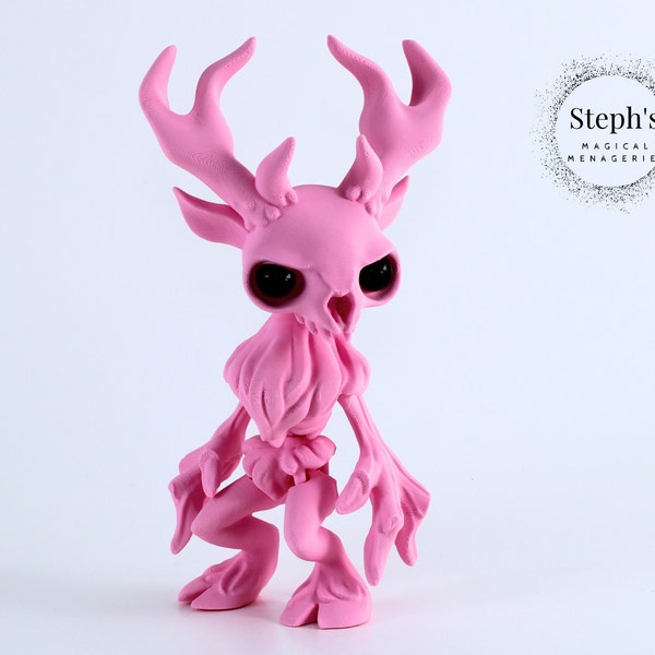 3D Printed Articulated Cryptid | Wendigo | Made-To-Order |Twisty Prints | Articulated Fidget Toy