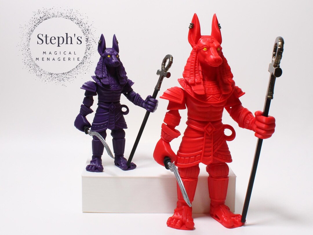 Anubis | Jackal-headed God Figurine | Hand-painted | Made-to-order ...