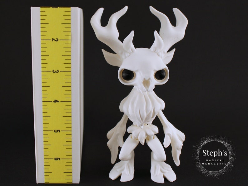 3D Printed Articulated Cryptid Wendigo Made-To-Order Twisty Prints Articulated Fidget Toy image 8