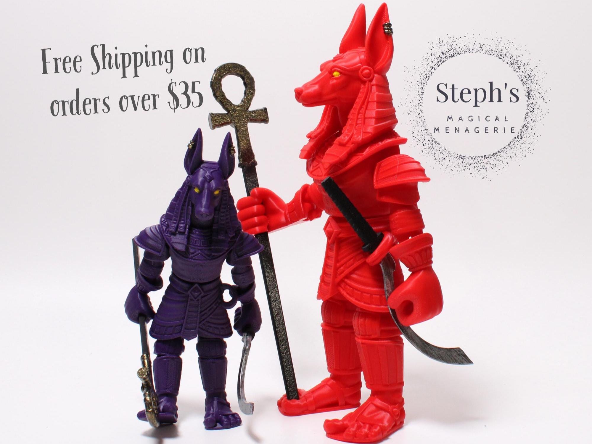 Anubis | Jackal-headed God Figurine | Hand-painted | Made-to-order ...