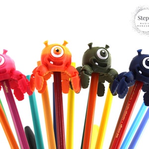 3D Printed Alien Squid Spinner | Alien Squid | Bob | Hand-Painted | Made-To-Order | Flexi Factory | Articulated Fidget Toy | Hand Spinner