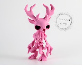 Wendigo | Cryptid Figurine | Hand-Painted | Made-To-Order | Articulated Fidget Toy | Authorized TwistyPrints Vendor