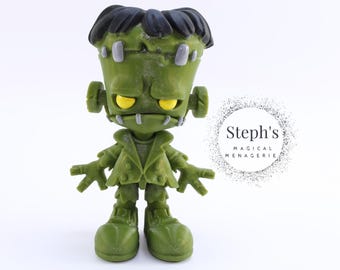 Twistystein's Monster | The Creature | Cryptid Figurine | Hand-Painted | Made-To-Order | Articulated Fidget | Authorized TwistyPrints Vendor