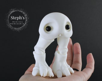 3D Printed Ghost | Fresno Nightcrawler | Cryptid | Twisty Prints| Articulated Fidget Toy