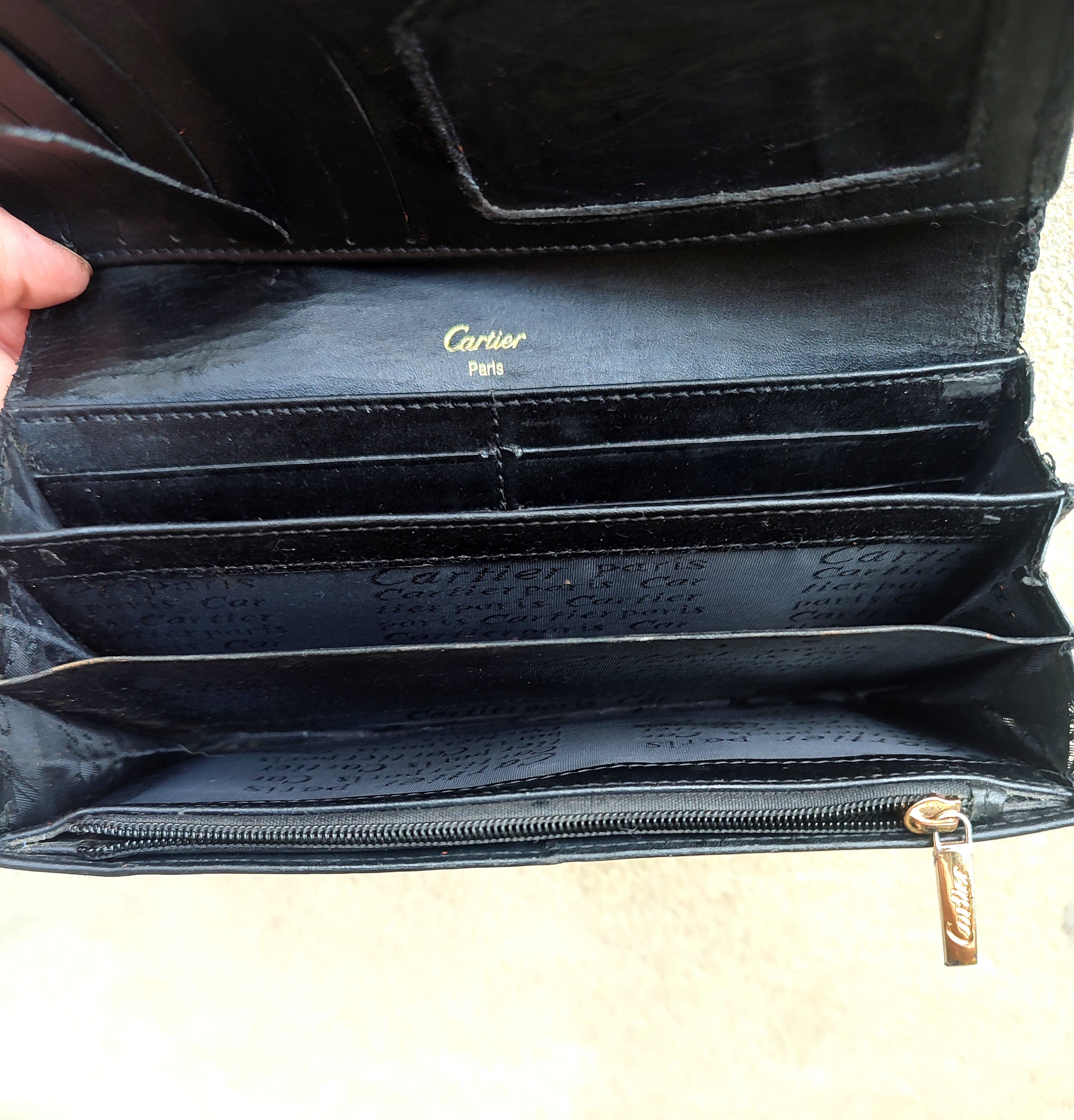 Vintage CARTIER Crocodile Wallet Etsy UK