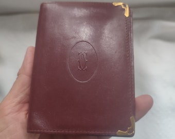 Cartier leather card holder