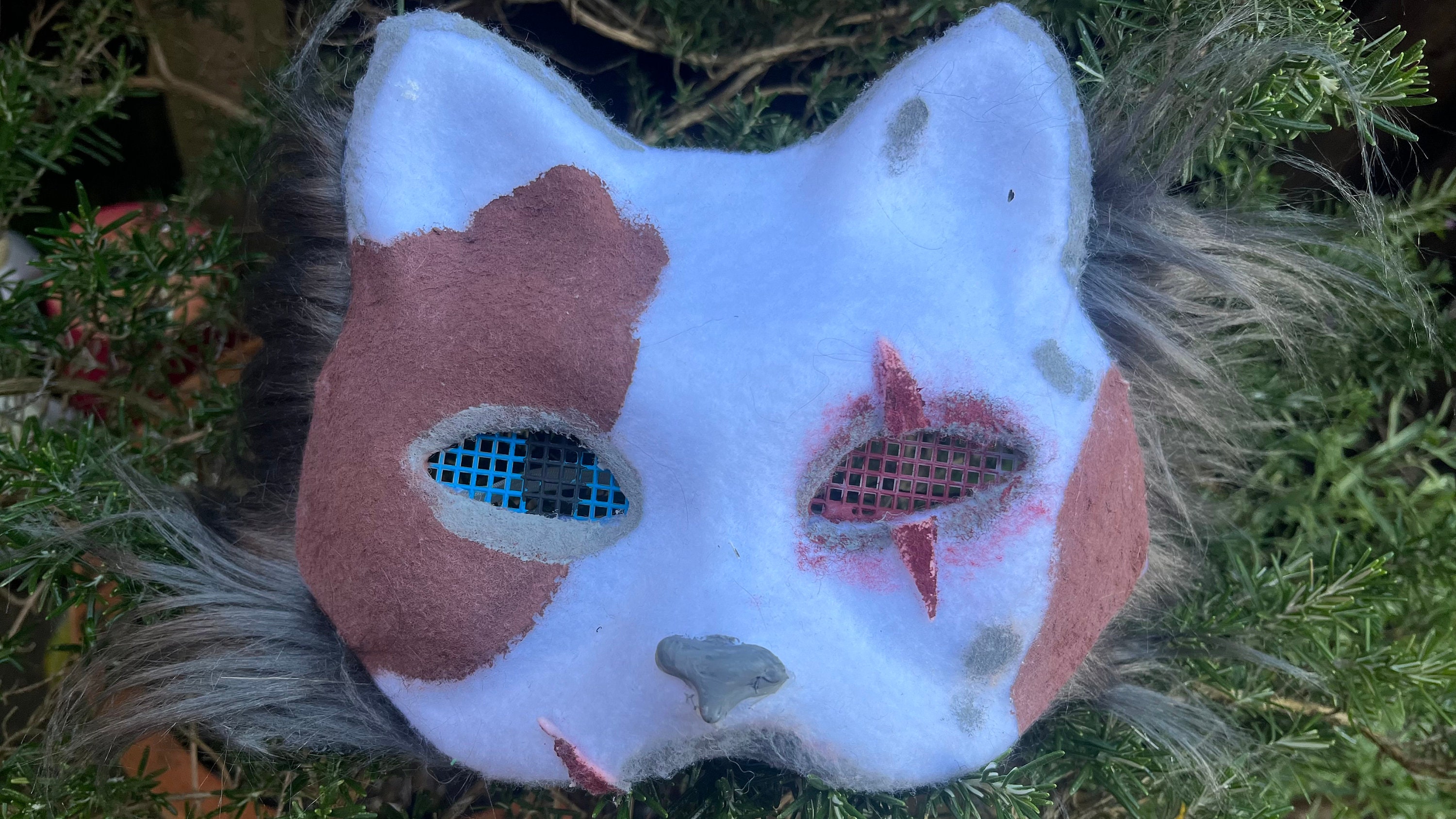 Calico Therian Cat Mask 